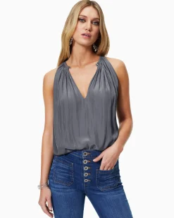 Fashion Ramy Brook Piper V-Neck Tank Top