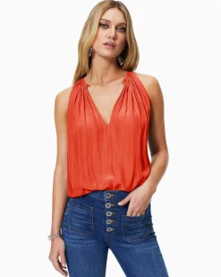 Fashion Ramy Brook Piper V-Neck Tank Top