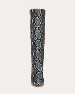 Best Ramy Brook Queen Heeled Snake Boots