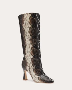 Best Ramy Brook Queen Heeled Snake Boots