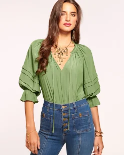 Discount Ramy Brook Randi Puff Sleeve Top