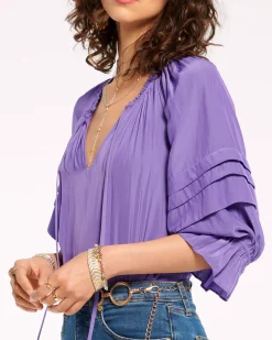 Discount Ramy Brook Randi Puff Sleeve Top
