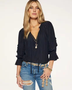 Discount Ramy Brook Randi Puff Sleeve Top