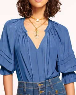 Discount Ramy Brook Randi Puff Sleeve Top
