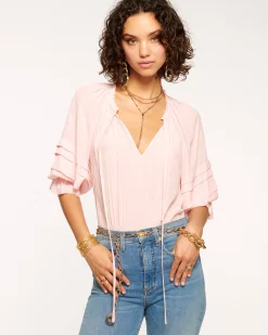 Discount Ramy Brook Randi Puff Sleeve Top