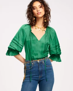 Discount Ramy Brook Randi Puff Sleeve Top