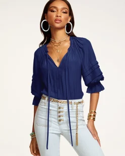 Discount Ramy Brook Randi Puff Sleeve Top