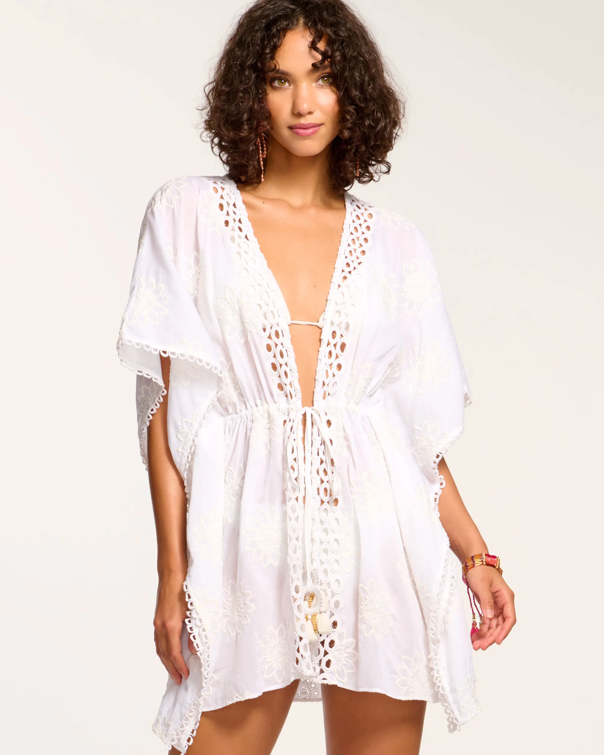 Online Ramy Brook Rogelia Coverup Dress Whitefloral