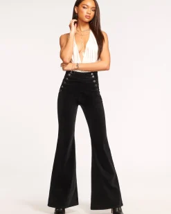Clearance Ramy Brook Romee High Waisted Flare Jean Darkwash
