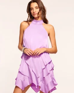 Fashion Ramy Brook Shaina Tiered Mini Dress Daisyyellow