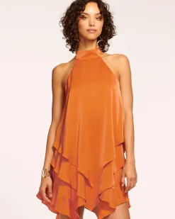 Fashion Ramy Brook Shaina Tiered Mini Dress Daisyyellow