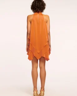Fashion Ramy Brook Shaina Tiered Mini Dress Daisyyellow