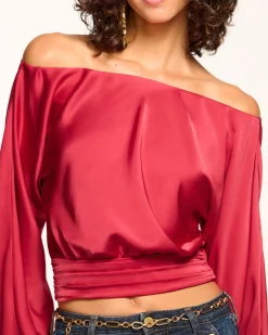 Hot Ramy Brook Sonja Off-The-Shoulder Top