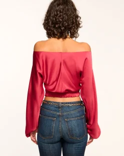 Hot Ramy Brook Sonja Off-The-Shoulder Top
