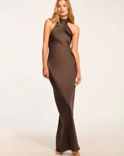 Discount Ramy Brook Tatiana High Neck Gown