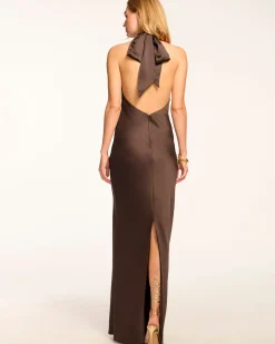 Discount Ramy Brook Tatiana High Neck Gown