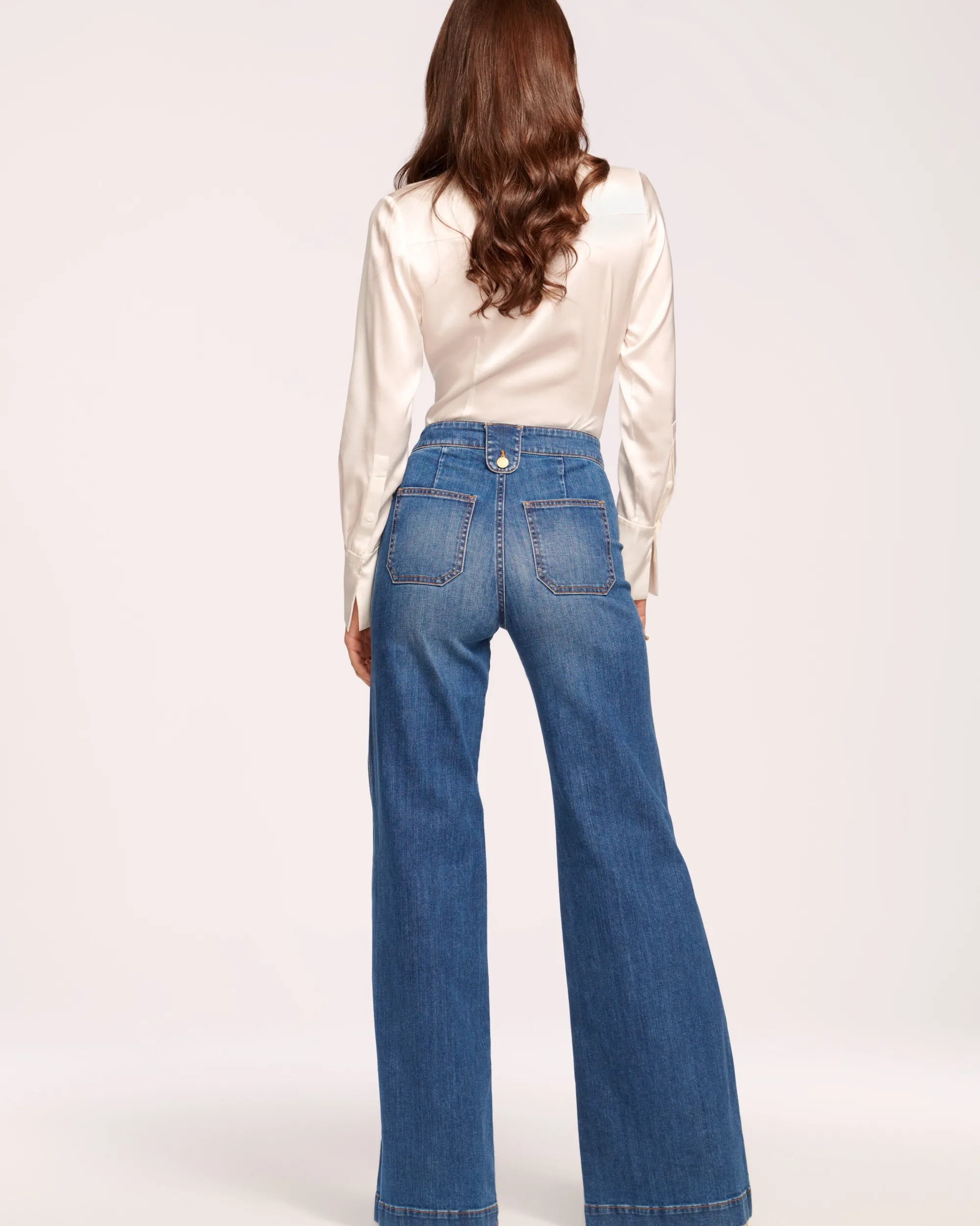 Fashion Ramy Brook Theodora Wide Leg Jean