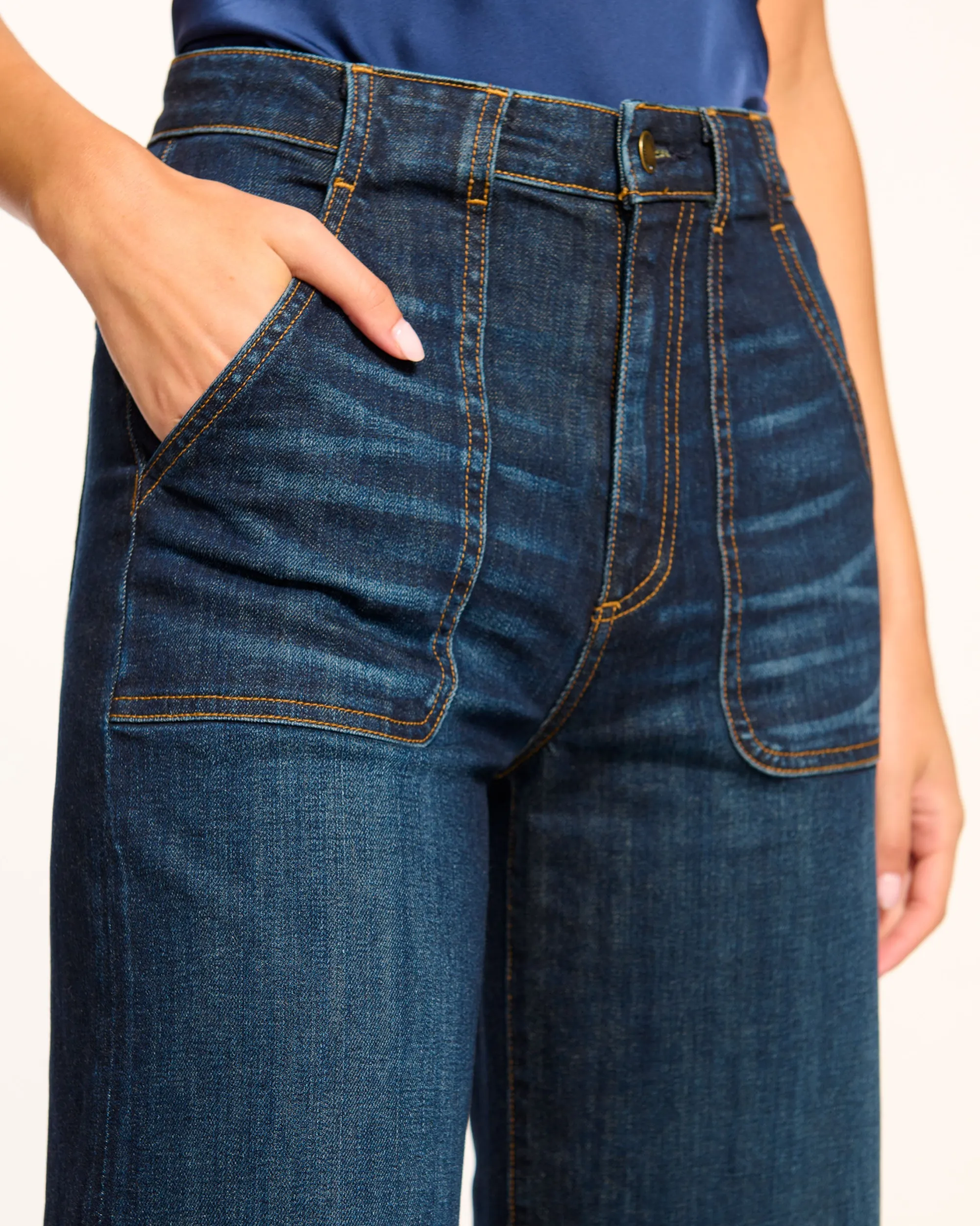 Fashion Ramy Brook Theodora Wide Leg Jean