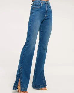 Sale Ramy Brook Tyra High Waisted Flare Jean