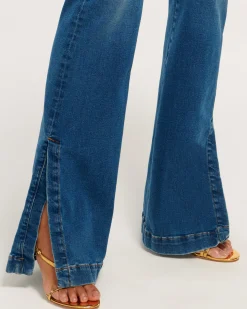 Sale Ramy Brook Tyra High Waisted Flare Jean
