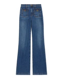 Hot Ramy Brook Zariah Wide Leg Jean Mediumwash