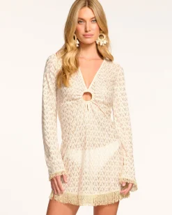 Online Ramy Brook Zig Zag Cassie Coverup Mini Dress